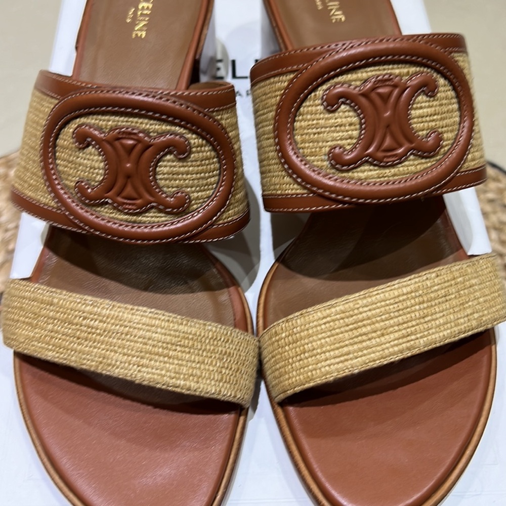 Celine Triomphe Mules size 41 - Picture 4 of 6